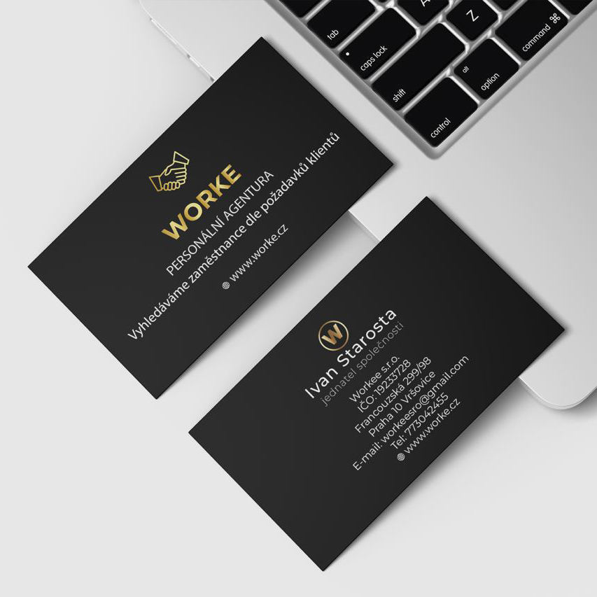 Двохстороння візитка